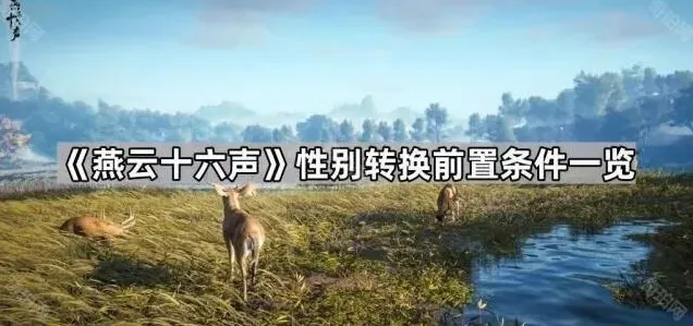 《燕云十六声》性别转换前置条件一览