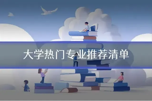 大学热门专业推荐清单