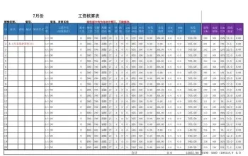 月收入