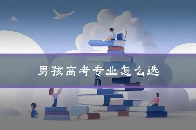 男孩高考专业怎么选