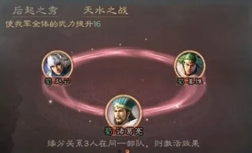 三国志战略版天水之战武将详解