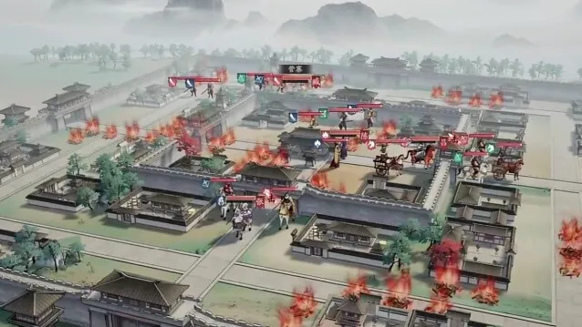 三国望神州四面围城过关攻略