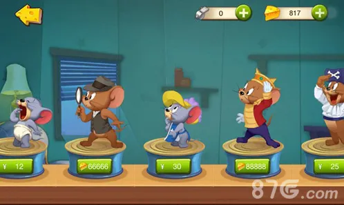 猫和老鼠官方手游角色有哪些 角色技能价格属性介绍