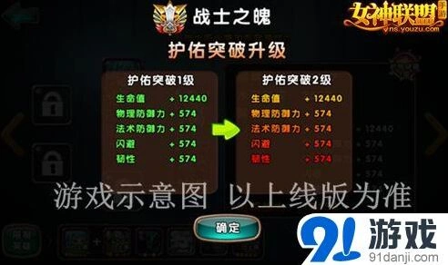 军团女神联盟手游