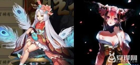 阴阳师匣中少女桃花妖对比教程