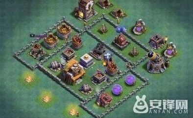 部落冲突建筑大师5本布局攻略 4000杯阵型技巧
