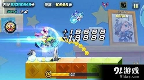 天天酷跑小魔王电玩萝莉强度分析