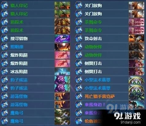 炉石传说猎人法术猎构筑指南