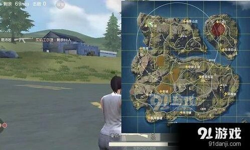 荒野行动灯塔城攻略指南，资源分布玩法详解