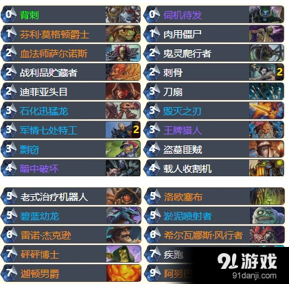 《炉石传说》宇宙随从贼卡组怎么组
