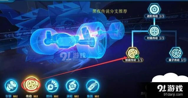 QQ飞车改装分支全面教程
