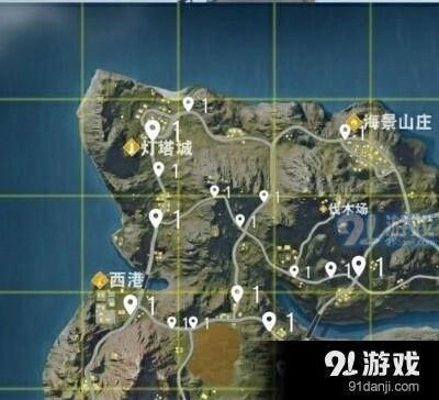 荒野行动载具分布全攻略技巧