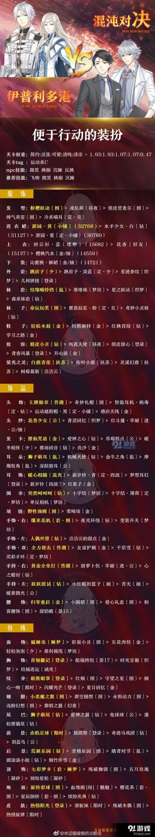 奇迹暖暖第三期混沌对决玩法攻略