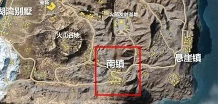 荒野行动南镇地图资源分布攻略