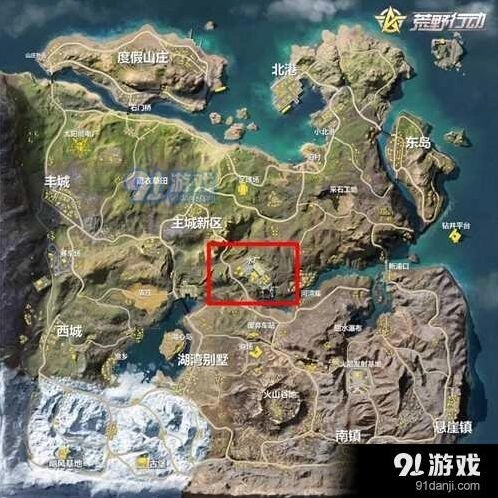 荒野行动水厂地图攻略 区域玩法详解