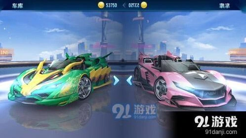 QQ飞车粉红风暴和龙影强度对比