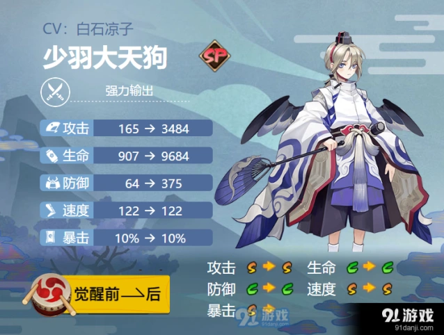 阴阳师手游少羽大天狗御魂技巧搭配攻略