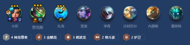金铲铲之战S7.5神龙卡莎阵容指南