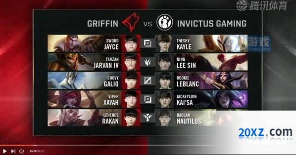 英雄联盟S9八强赛IG vs GRF第二局比赛录像