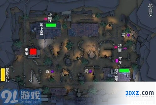 第五人格地图平面图全解析指南