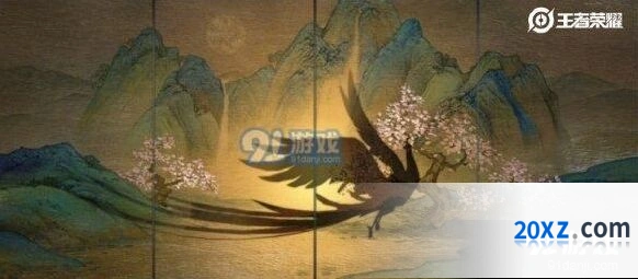 王者荣耀云霓雀翎原画配色欣赏