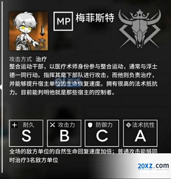 明日方舟梅菲斯特BOSS打法指南