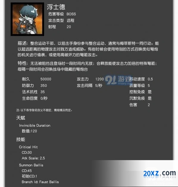 明日方舟H5-4地图敌人全面介绍