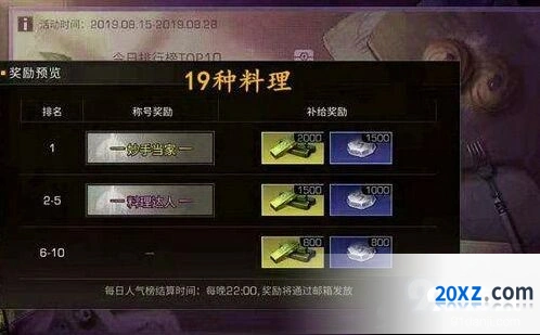 明日之后料理大赛食谱详细教程