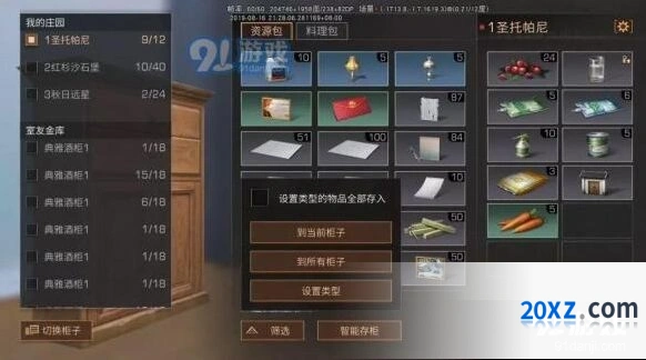 智能存柜怎么设置 明日之后分类攻略