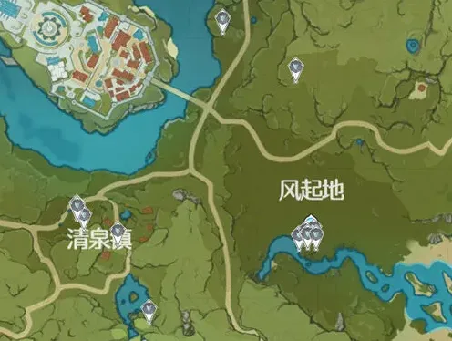 原神晶蝶分布图快速一览