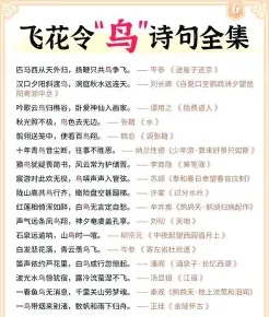 鸟语花香