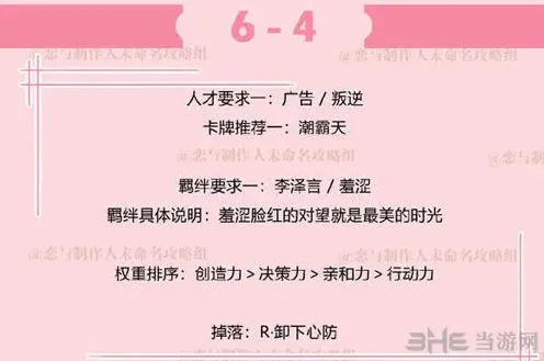 恋与制作人副本
