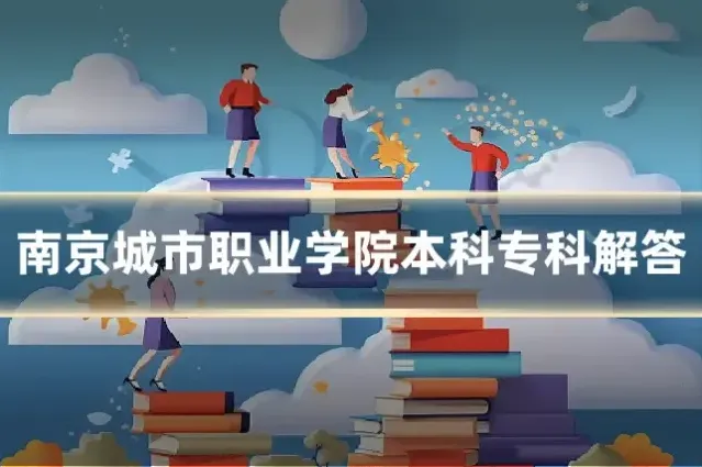 南京城市职业学院本科专科解答