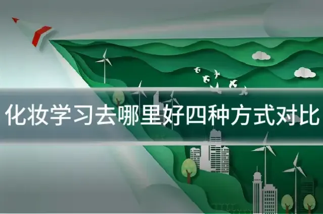 化妆学习去哪里好四种方式对比