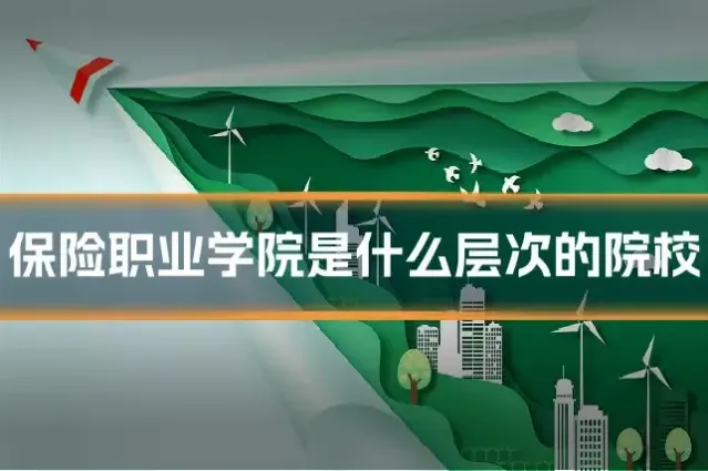 保险职业学院是什么层次的院校