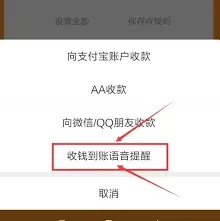 支付宝收款语音播报功能操作教程