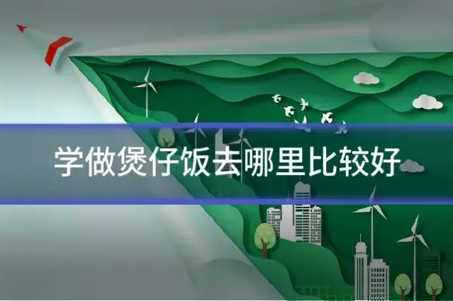 学做煲仔饭去哪里比较好