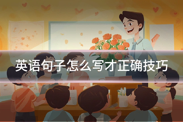 英语句子怎么写才正确技巧
