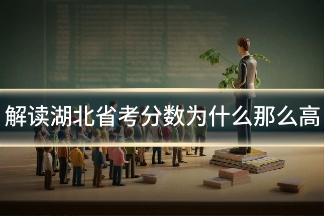 解读湖北省考分数为什么那么高