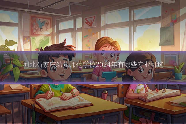 河北石家庄幼儿师范学校2024年有哪些专业可选
