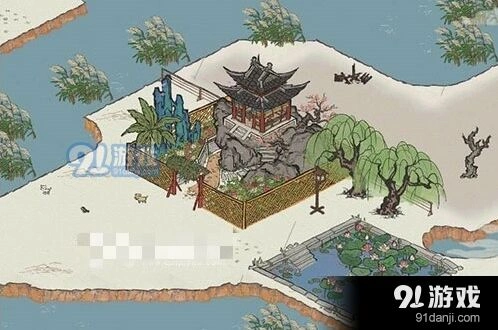 江南百景图牡丹亭位置安排攻略