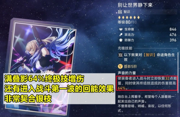 崩坏星穹铁道银枝光锥选择什么好 光锥测评