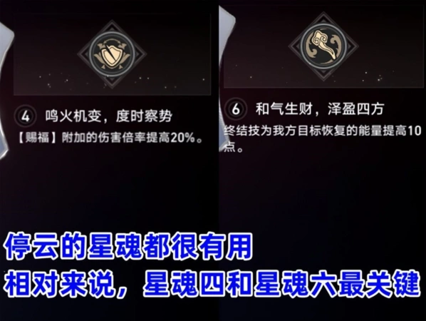 崩坏星穹铁道停云关键星魂效果详解