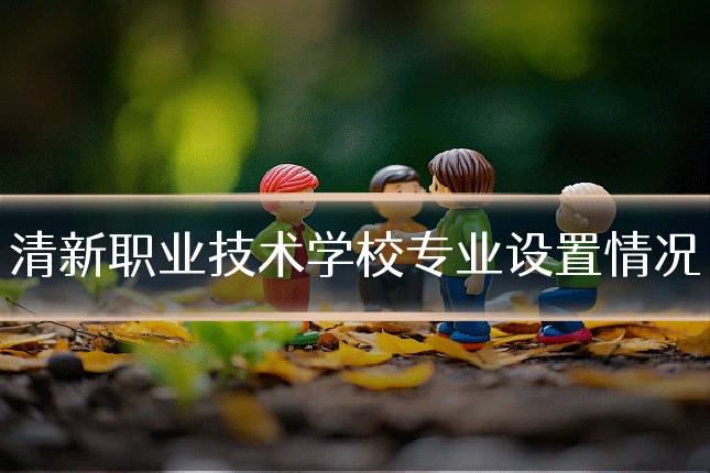 清新职业技术学校专业设置情况