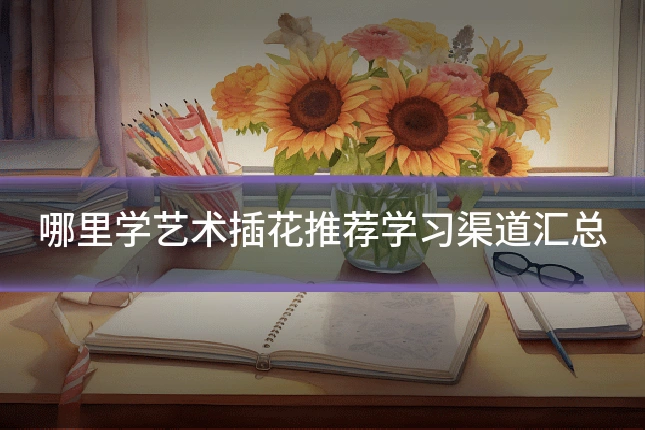 哪里学艺术插花推荐学习渠道汇总