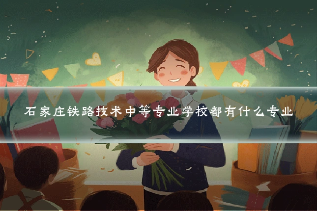石家庄铁路技术中等专业学校都有什么专业
