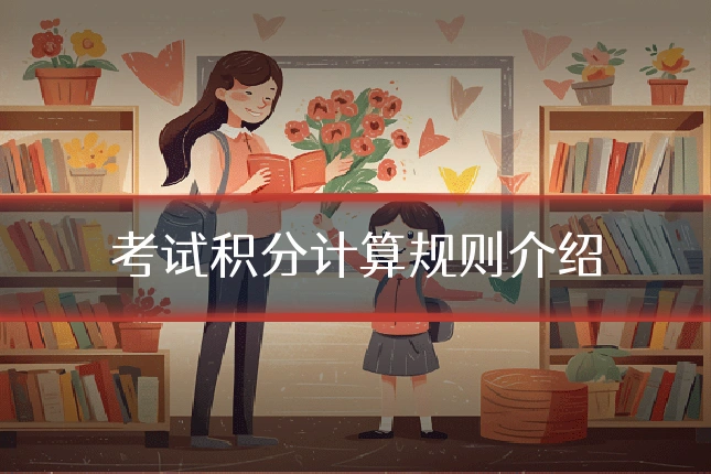 考试积分计算规则介绍