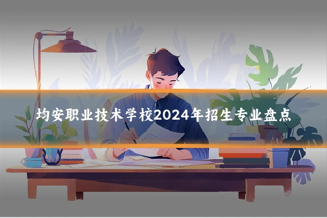 均安职业技术学校2024年招生专业盘点