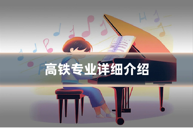 高铁专业详细介绍