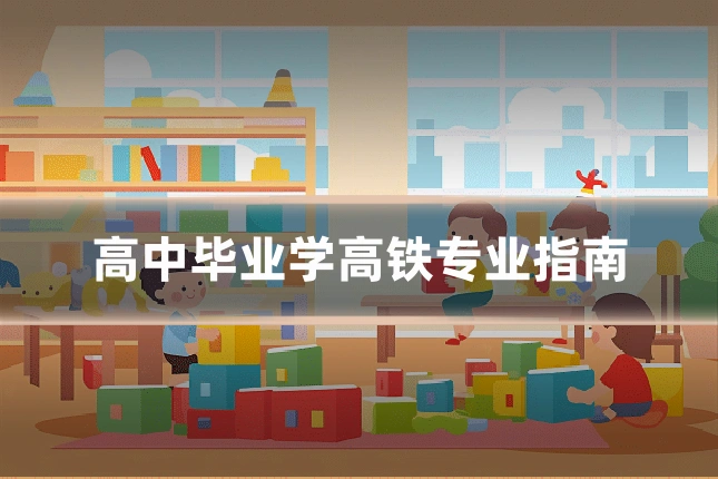 高中毕业学高铁专业指南